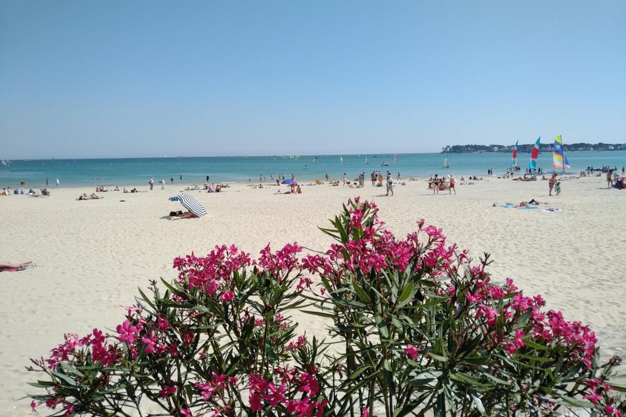 La Baule Le Capitole - Studio Plage Benoit Dans Residence Face Mer מראה חיצוני תמונה