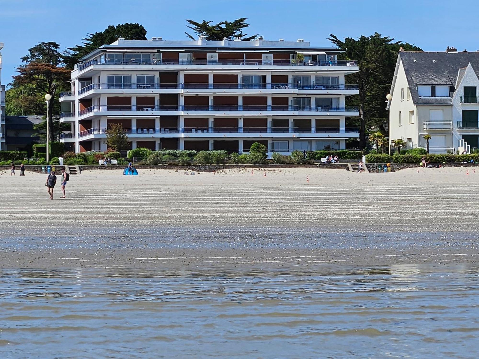 La Baule Le Capitole - Studio Plage Benoit Dans Residence Face Mer מראה חיצוני תמונה